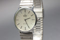 1977 Near MINT OMEGA De Ville 191.0044 34mm Quartz Silver Dial Men's Vintage