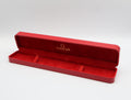 Near MINT OMEGA Vintage Red Watch Box Genuine Case Only for Women's #2534 JAPAN