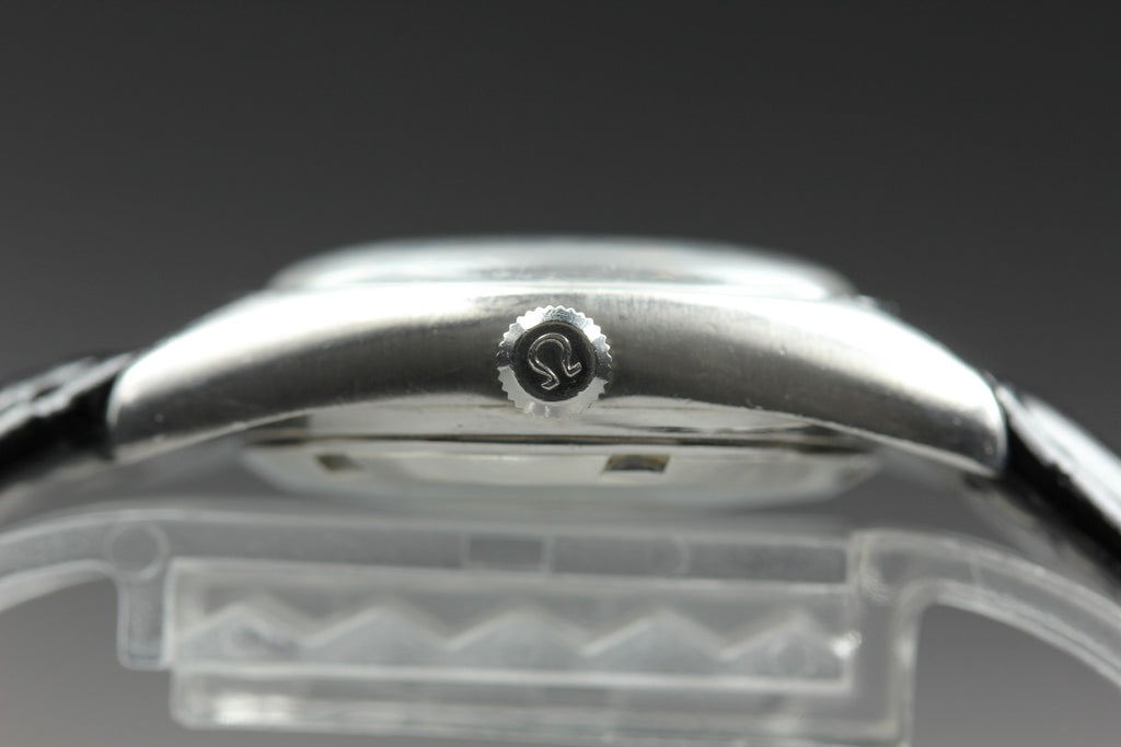 1969 Near MINT OMEGA Seamaster 25mm 565.026 Automatic Silver Dial Women Vintage