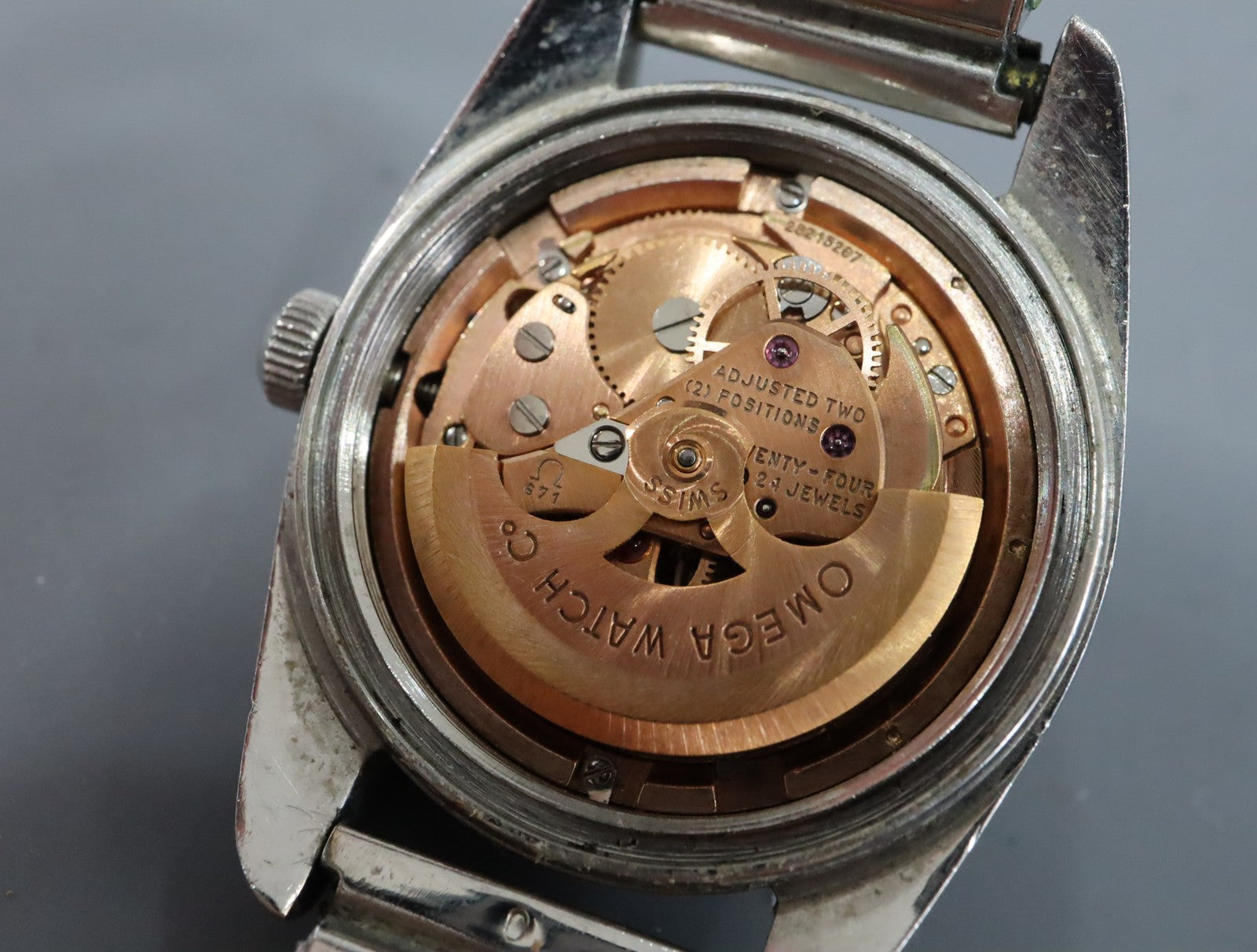 1969 Near MINT OMEGA Seamaster 25mm 565.026 Automatic Silver Dial Women Vintage