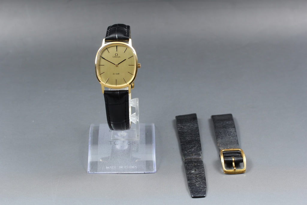 1979 Near MINT OMEGA De Ville 31mm 111.0148 Manual Wind Gold Dial Men's Vintage