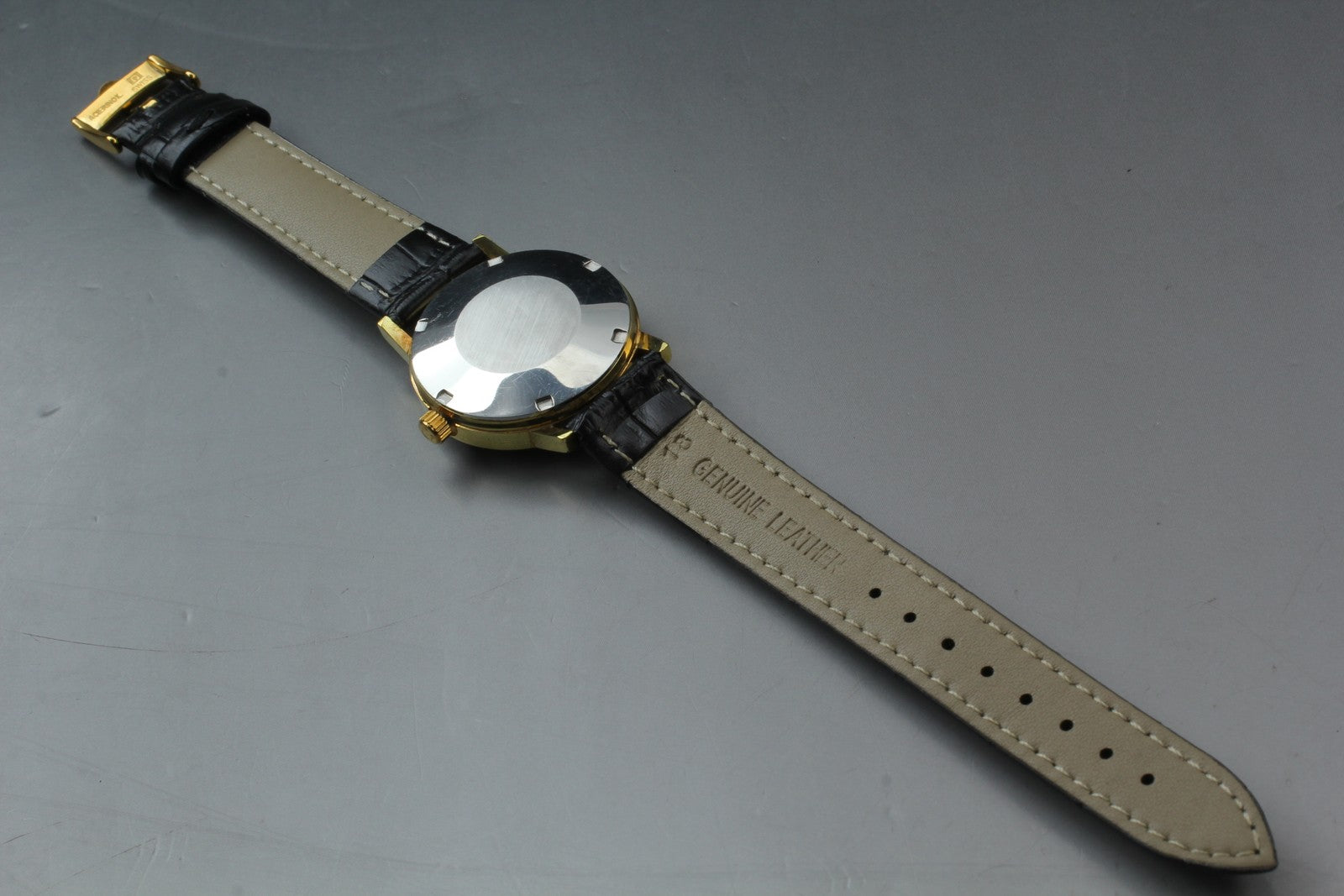 1972 Near MINT OMEGA Geneve 35mm 166.0098 Automatic Silver Dial Men's Vintage