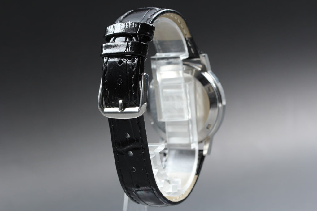 1972 Near MINT OMEGA Geneve 35mm 166.0117 Automatic Silver Dial Men's Vintage