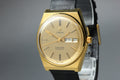 1979 Top MINT OMEGA Seamaster 35mm 166.0210 Automatic Gold Dial Men's Vintage