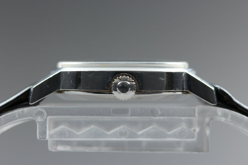 1976 Near MINT/Box OMEGA De Ville 21mm 511.0509 Manual Silver Dial Women Vintage