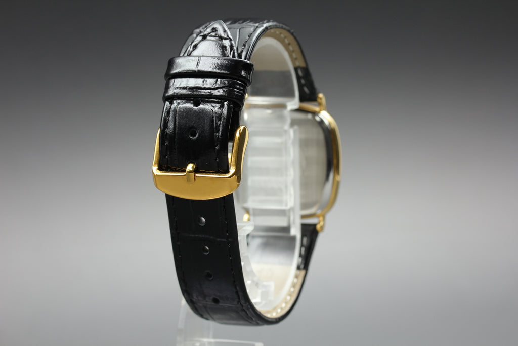 1989 Near MINT OMEGA De Ville 30mm 196.0317.1 Quartz White Roman Men's Vintage