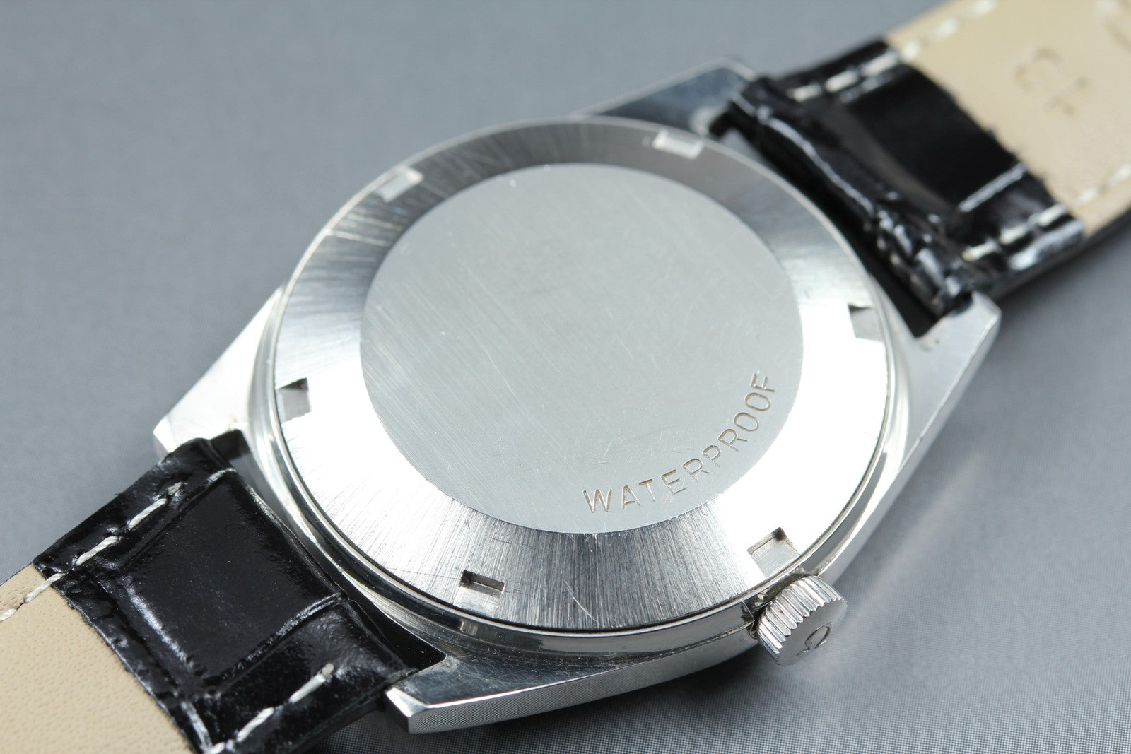 1968 Near MINT OMEGA Geneve 34mm 165.041 Automatic Silver Dial Men's Vintage