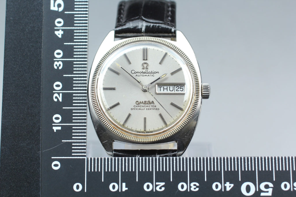 1972 Near MINT OMEGA Constellation 35mm 168.029 Automatic Silver Men's Vintage