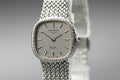 Near MINT LONGINES 961 3267 21mm Quartz Stainless Silver Dial Women's Vintage