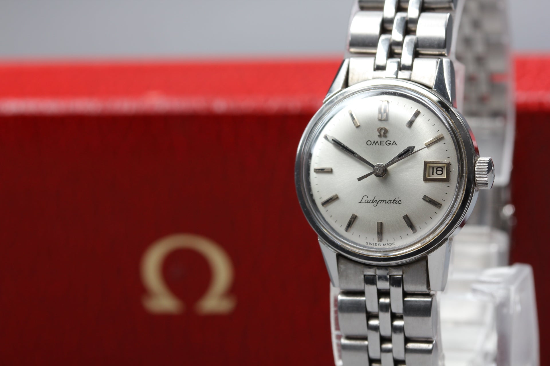 1965 Near MINT/Box, Paper OMEGA Seamaster Ladymatic 21mm 566.001 Automatic Women