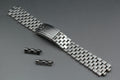 OMEGA Brick Bracelet FF518/1040 19mm Stainless steel Silver Men's Vintage Exc+5