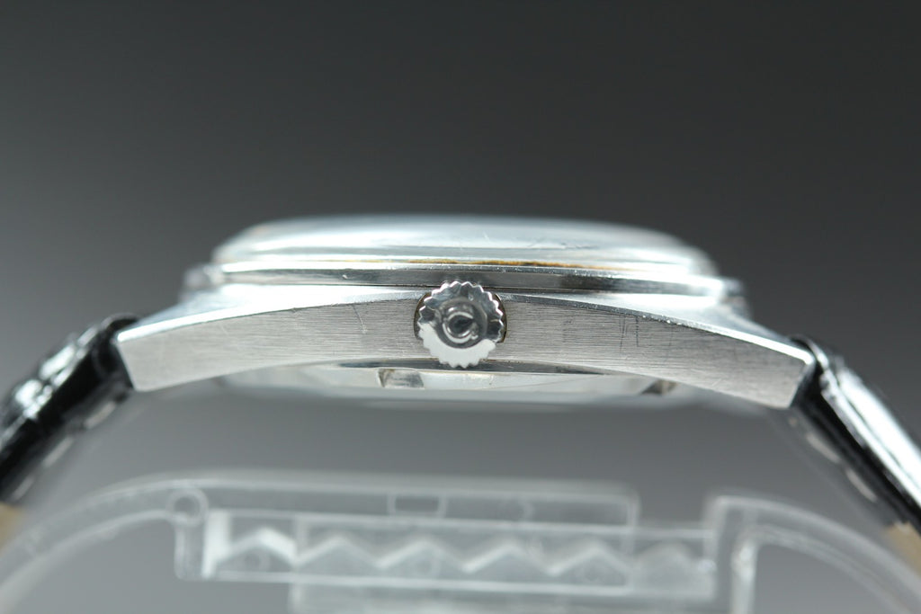 1971 Near MINT OMEGA Constellation 34mm 168.017 Automatic Silver Men's Vintage