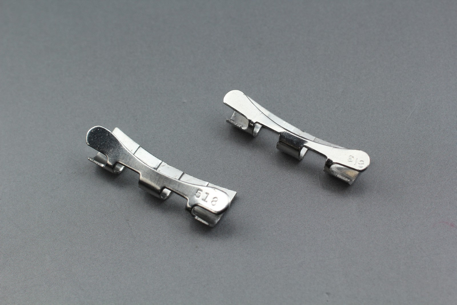 OMEGA Brick Bracelet FF518/1040 19mm Stainless steel Silver Men's Vintage Exc+5