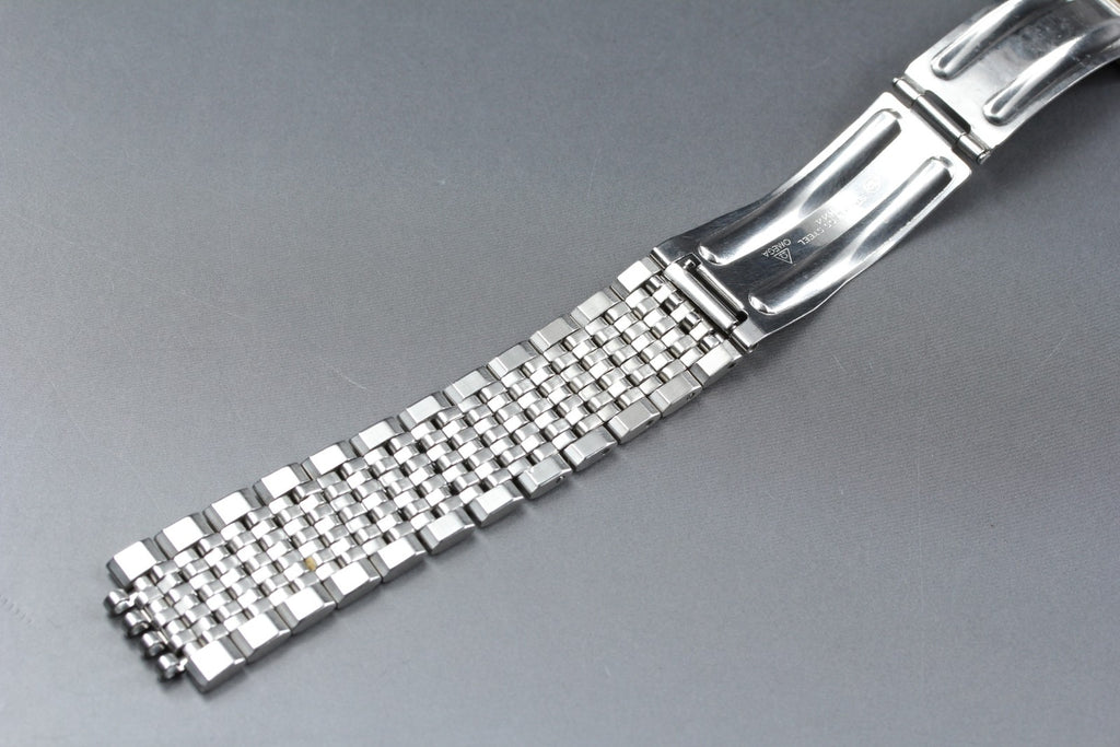 Near MINT OMEGA Bracelet FF799/1444 18mm Stainless steel Men's for Seamaster