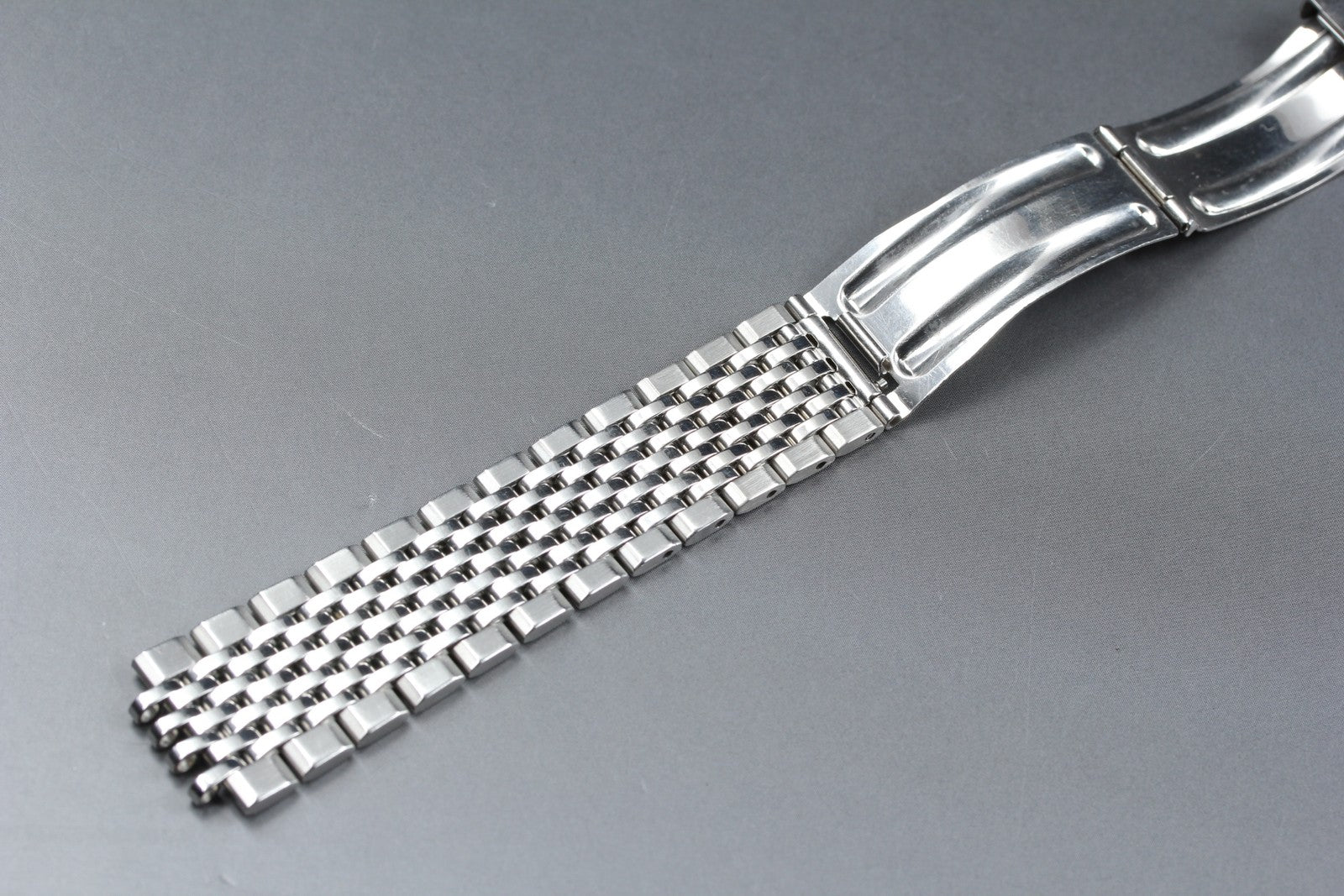 Near MINT OMEGA Bracelet FF799/1444 18mm Stainless steel Men's for Seamaster