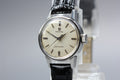 1958 Near MINT OMEGA Seamaster 21mm 10997 Manual White Dial Women's Vintage