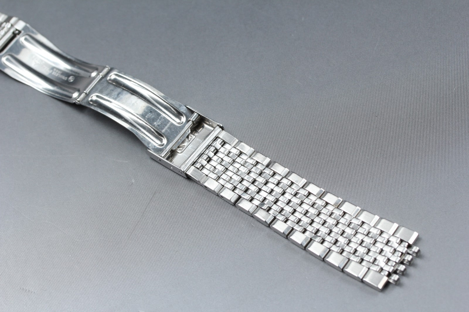 Near MINT OMEGA Bracelet FF799/1444 18mm Stainless steel Men's for Seamaster