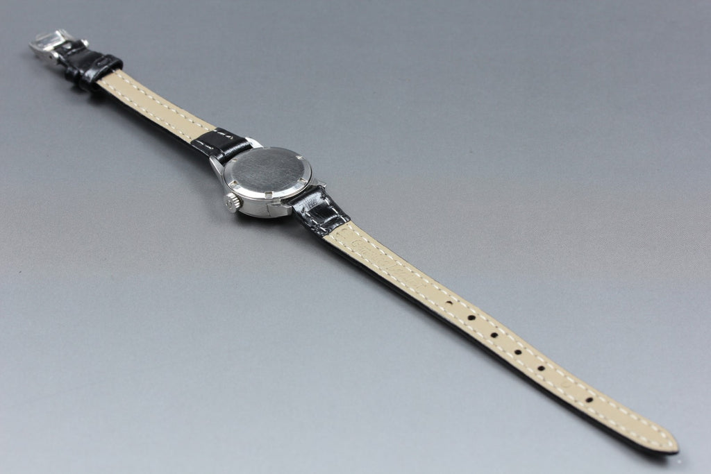 1958 Near MINT OMEGA Seamaster 21mm 10997 Manual White Dial Women's Vintage