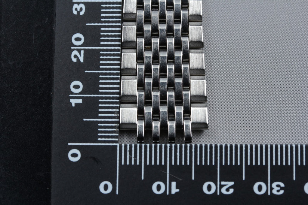 Near MINT OMEGA Bracelet FF799/1444 18mm Stainless steel Men's for Seamaster