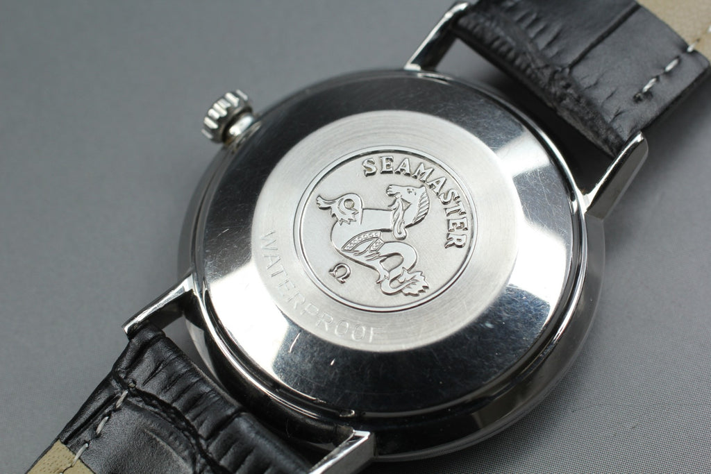 Near MINT OMEGA Seamaster De Ville 34mm Automatic Silver Dial Men's Vintage