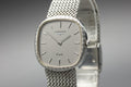 Near MINT LONGINES 976 3386 30mm Quartz Stainless steel Silver Dial Men Vintage