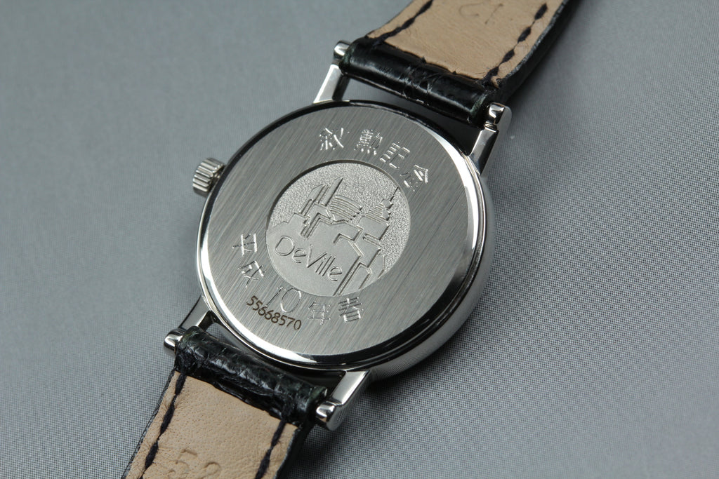 1997 Near MINT/Box, Paper OMEGA De Ville 23mm 595.1111 Quartz Women's Vintage