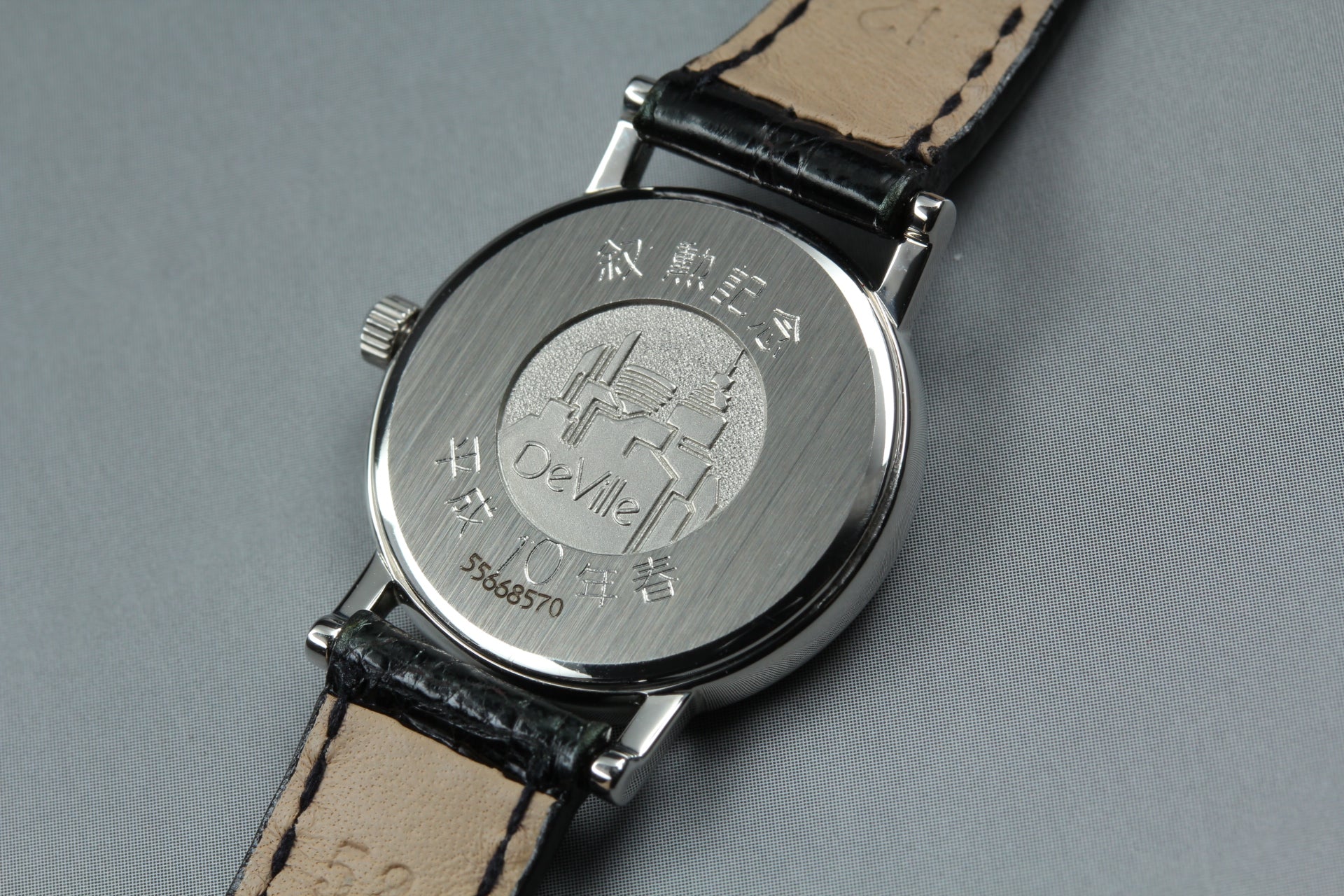 1997 Near MINT/Box, Paper OMEGA De Ville 23mm 595.1111 Quartz Women's Vintage