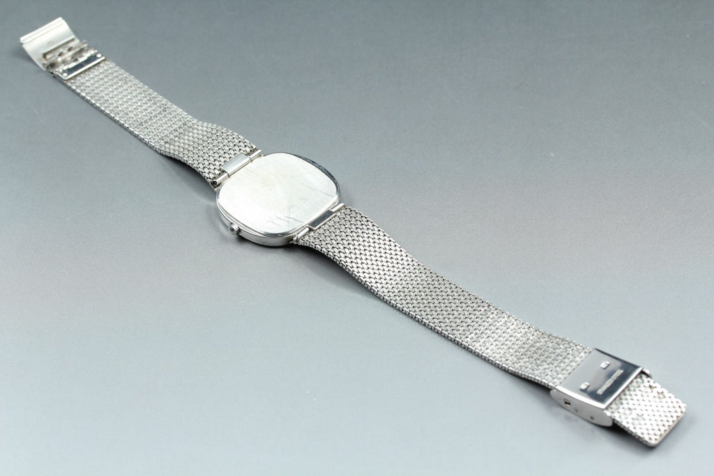 Near MINT LONGINES 150 3344 30mm Quartz Stainless steel Silver Dial Men Vintage