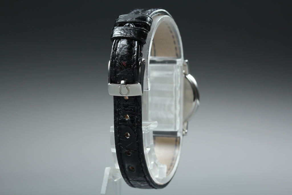 1997 Near MINT/Box, Paper OMEGA De Ville 23mm 595.1111 Quartz Women's Vintage