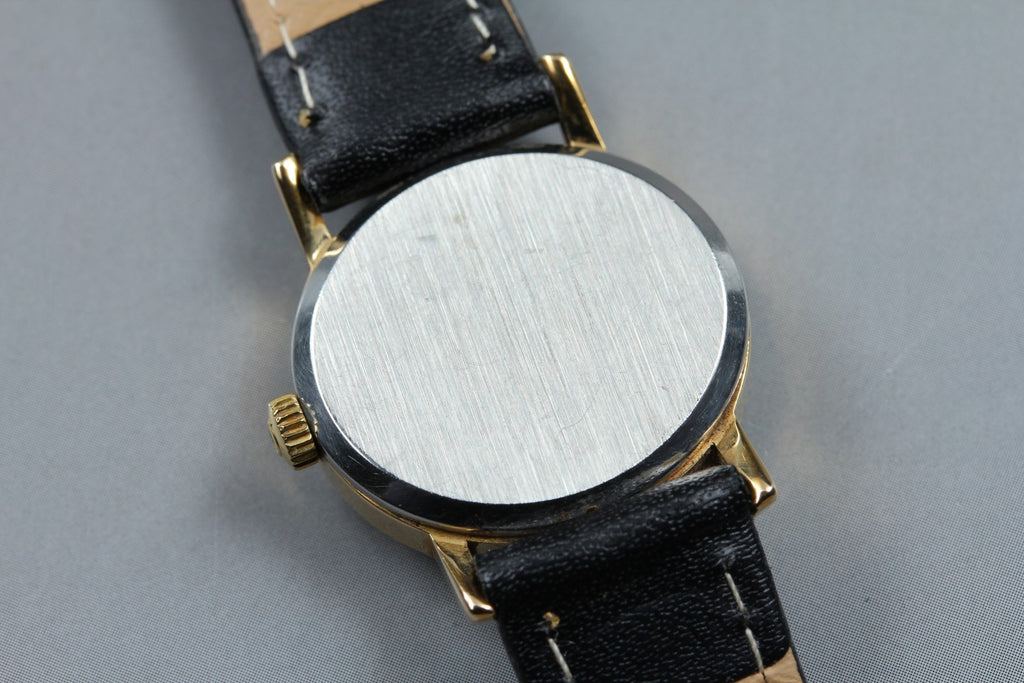 1978 Near MINT/Box OMEGA De Ville 24mm 511.0508 Manual Gold Dial Women's Vintage
