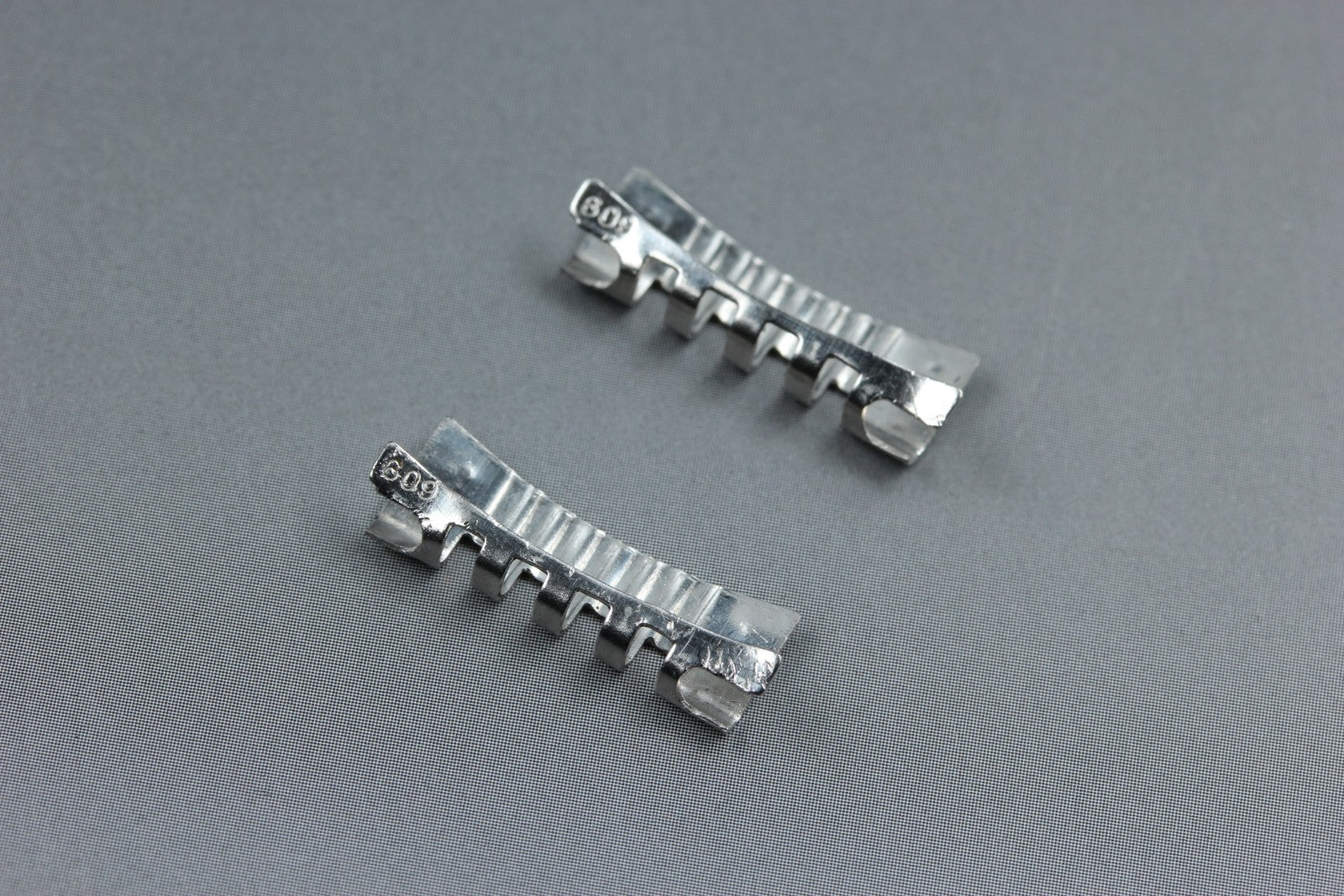 Near MINT OMEGA Beads of Rice Bracelet FF609/1037 18mm Silver Men's Vintage