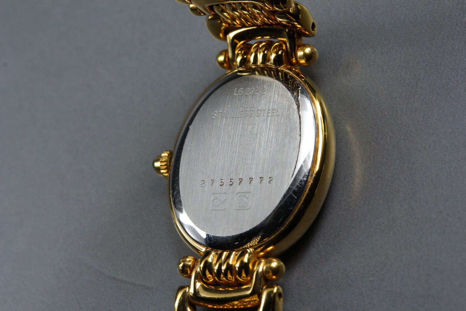 Near MINT LONGINES 175 7569 20mm Quartz L6.202.2 White Roman Dial Women Vintage