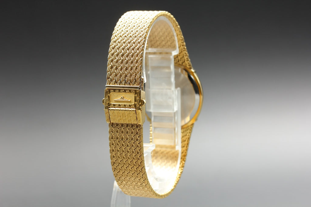 MINT LONGINES 150 6773 30mm Quartz Gold Plated Gold Dial Men's Watch Vintage