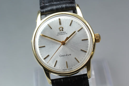 1955 Near MINT OMEGA Geneve 31mm 2790-5 Automatic Silver Dial Men's Vintage