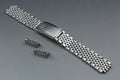 Near MINT OMEGA Beads of Rice Bracelet FF70/1503 18mm Stainless Steel Men's