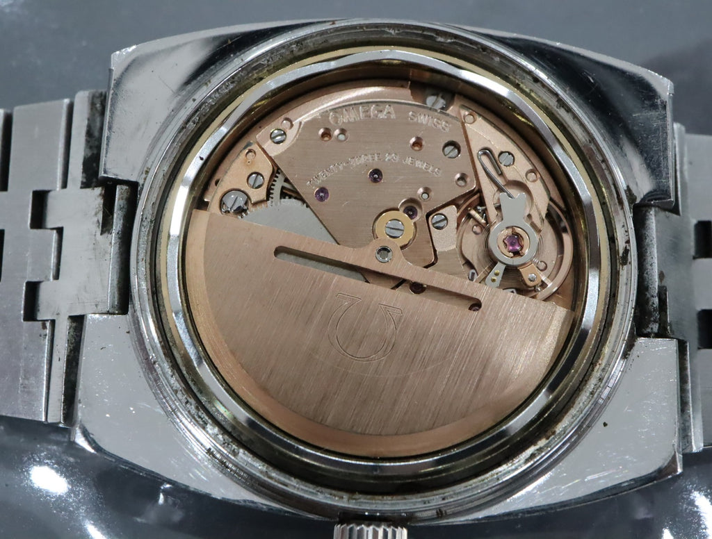 1975 Near MINT OMEGA Seamaster 36mm 166.0240 Automatic Silver Dial Men's Vintage