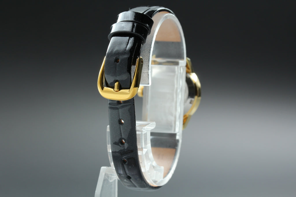 1972 Near MINT OMEGA Geneve 22mm 566.045 Automatic Gold Dial Women's Vintage