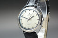 1960s Near MINT OMEGA Seamaster COSMIC 35mm 165026 Automatic Silver Men Vintage