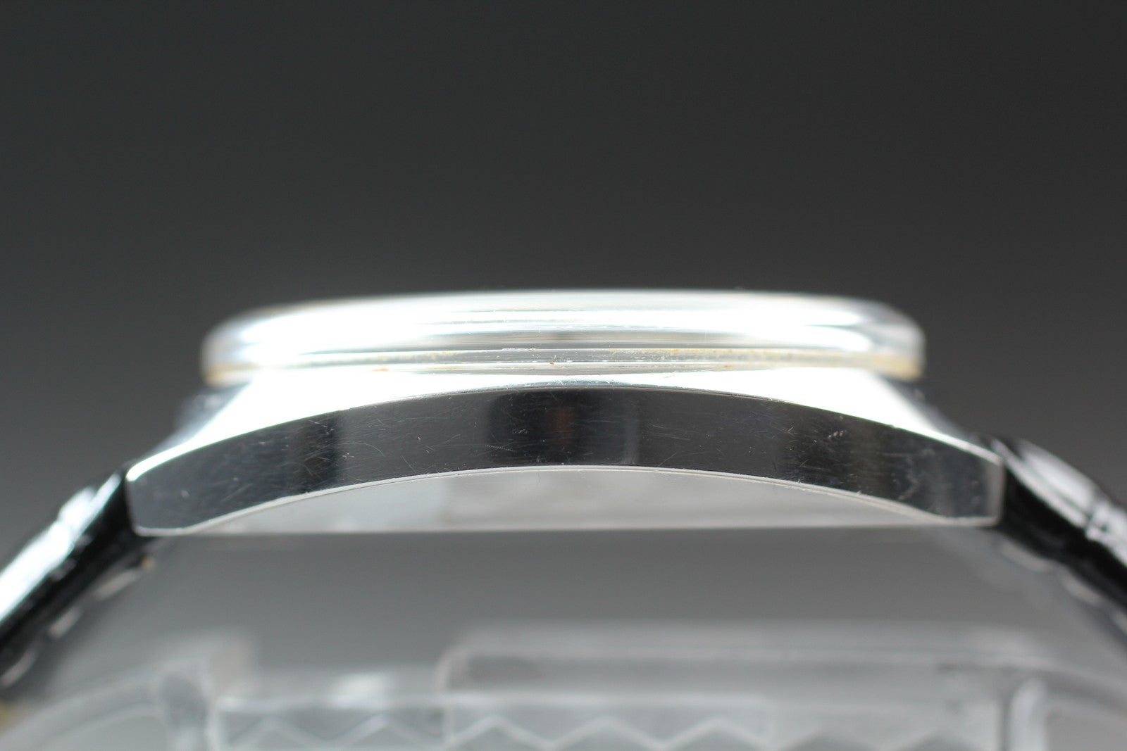 1960s Near MINT OMEGA Seamaster COSMIC 35mm 165026 Automatic Silver Men Vintage