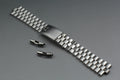 Near MINT OMEGA Bracelet 19mm FF526/1098 Stainless steel Silver Men's Vintage