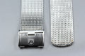 Near MINT OMEGA Milanese/Mesh Band 18mm 2038 Stainless Steel Silver Men Vintage