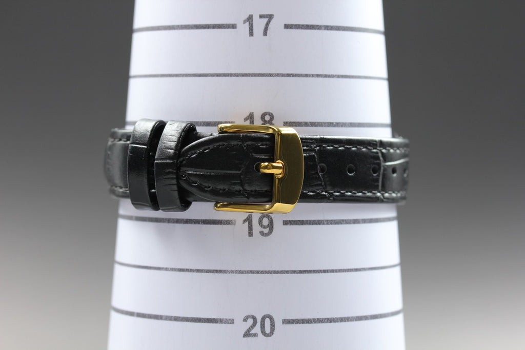 1988 OMEGA De Ville 26mm 195.0076.2 Quartz Gold Dial Men's Watch Vintage Exc+5