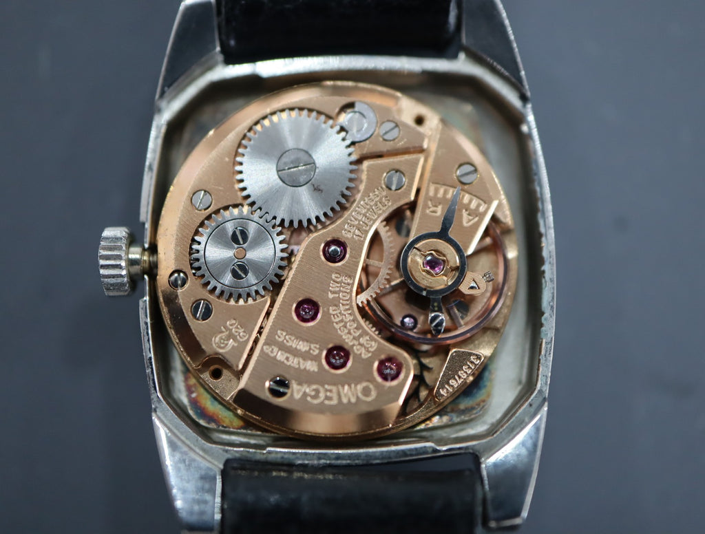 1969 MINT OMEGA De Ville 20mm 511.256 Manual Wind Silver Dial Women's Vintage