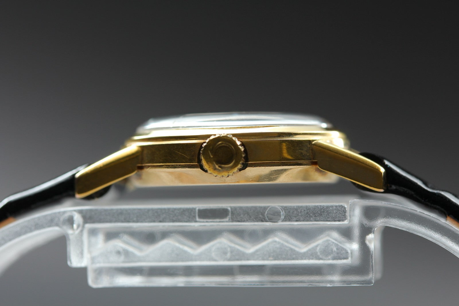 1959 OMEGA 2820-2 22mm Manual Wind Gold Plated White Dial Women's Vintage Exc+5