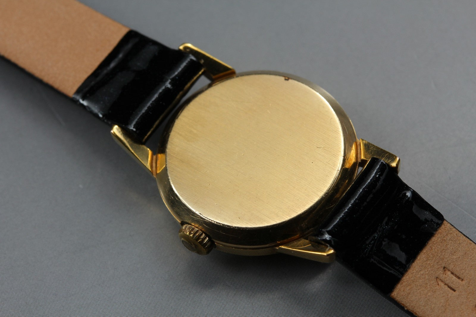 1959 OMEGA 2820-2 22mm Manual Wind Gold Plated White Dial Women's Vintage Exc+5