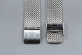 Near MINT OMEGA Milanese/Mesh Band 18mm Stainless Bracelet Silver Men's Vintage