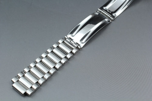 Near MINT OMEGA Bracelet FF110 18mm Stainless Steel Silver Men's Vintage