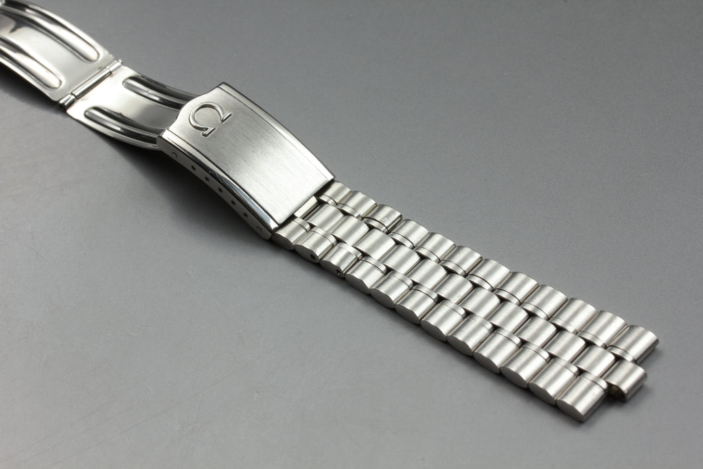 Near MINT OMEGA Speedmaster Bracelet FF110/1116 20mm Stainless Men's Vintage