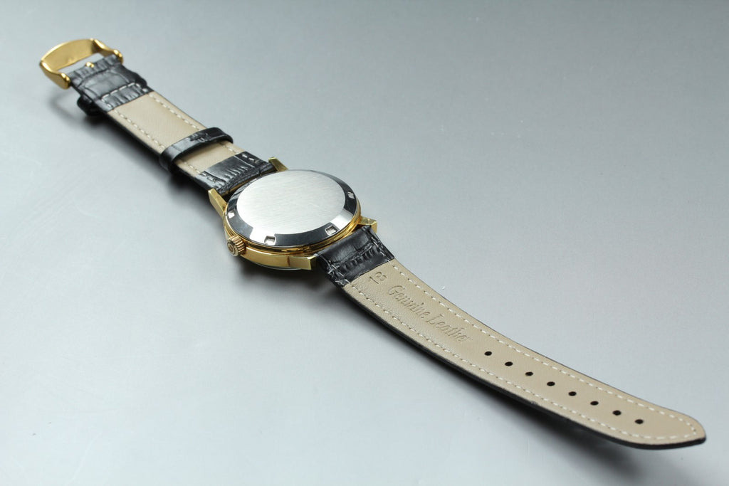 1972 Near MINT OMEGA Geneve 35mm 166.0117 Automatic Champagne Dial Men's Vintage