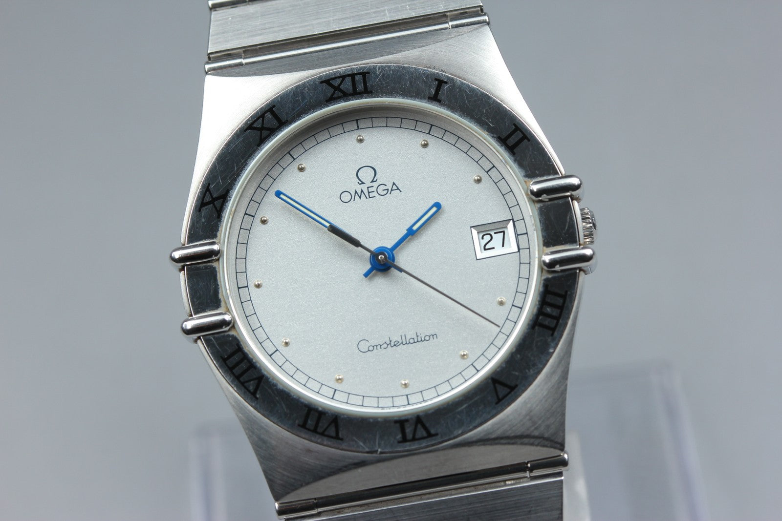 Full Set 1995 Near MINT OMEGA Constellation 32mm 396.1070.1 Quartz Men's Vintage